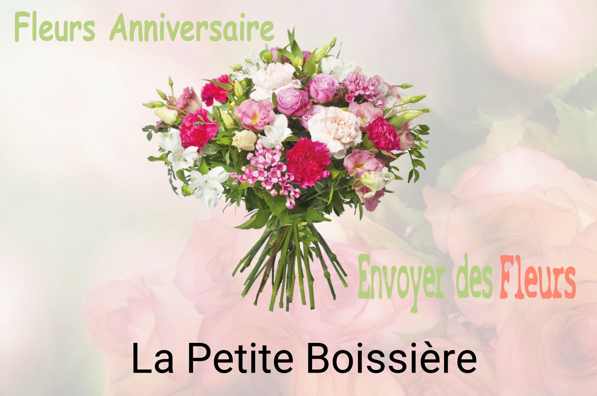 Bouquet de fleurs d’anniversaire livré à La Petite-Boissière